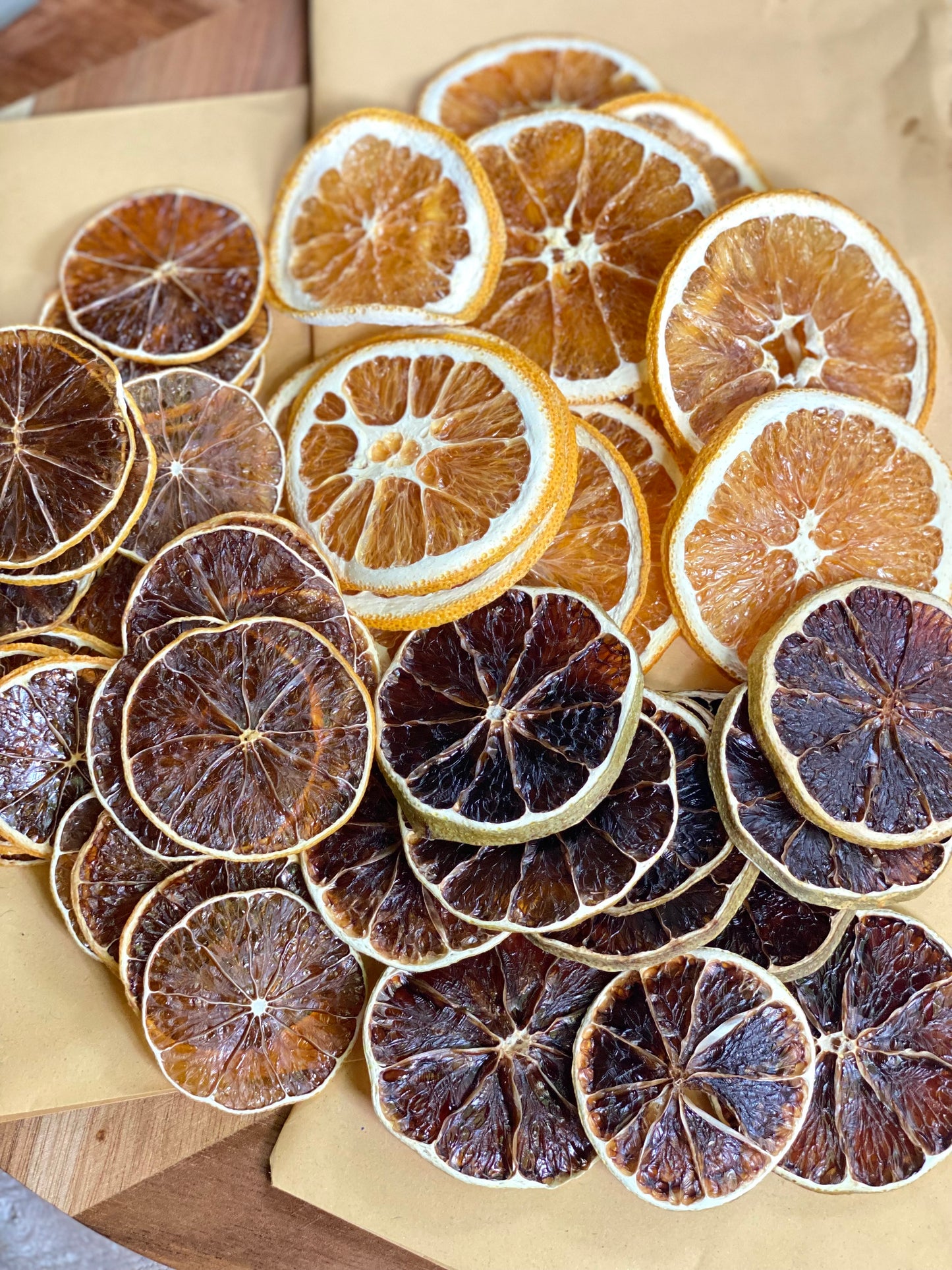 Lot 201 dehydrated citrus